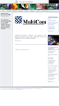 Mobile Screenshot of multi-communications.net